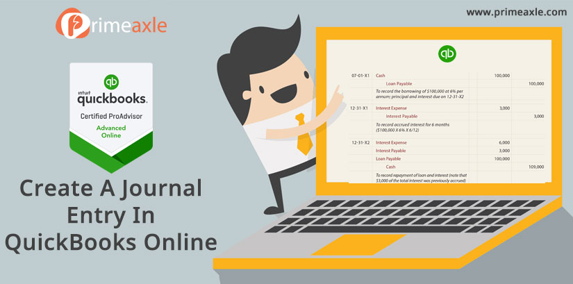 How To Create A QuickBooks Journal Entry In QuickBooks Online 